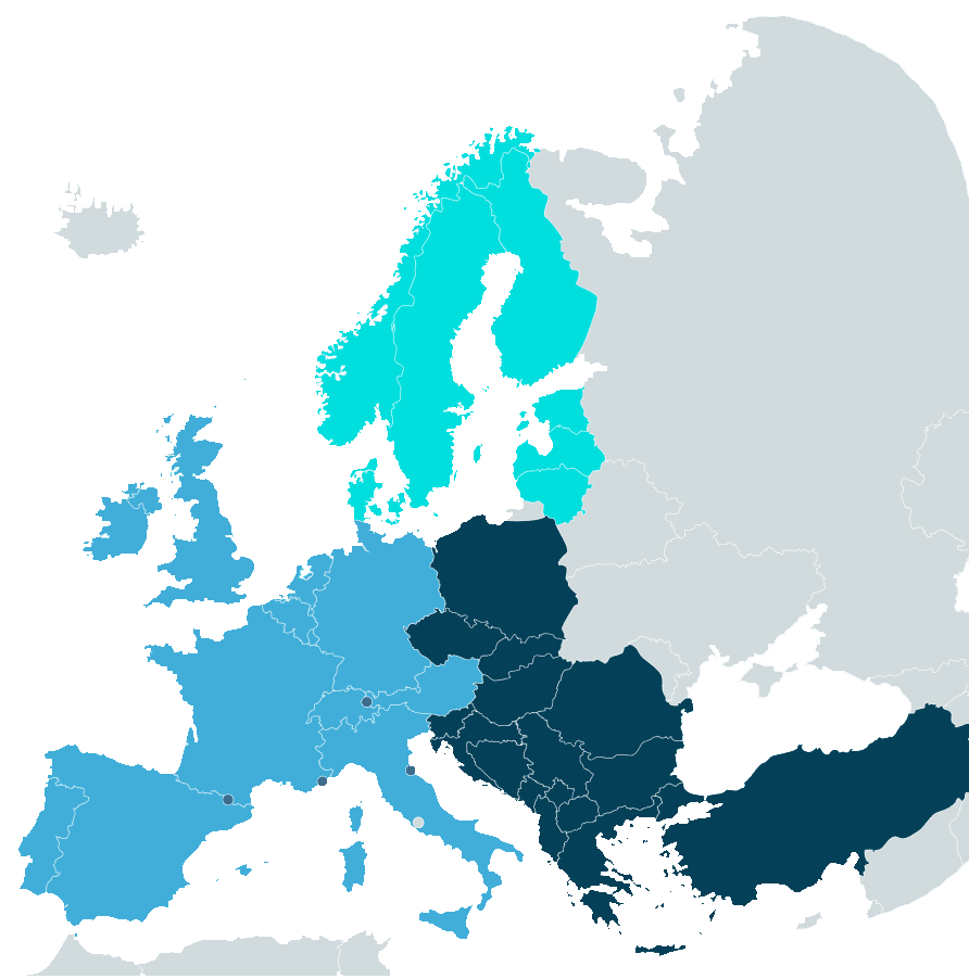 Map of Europe