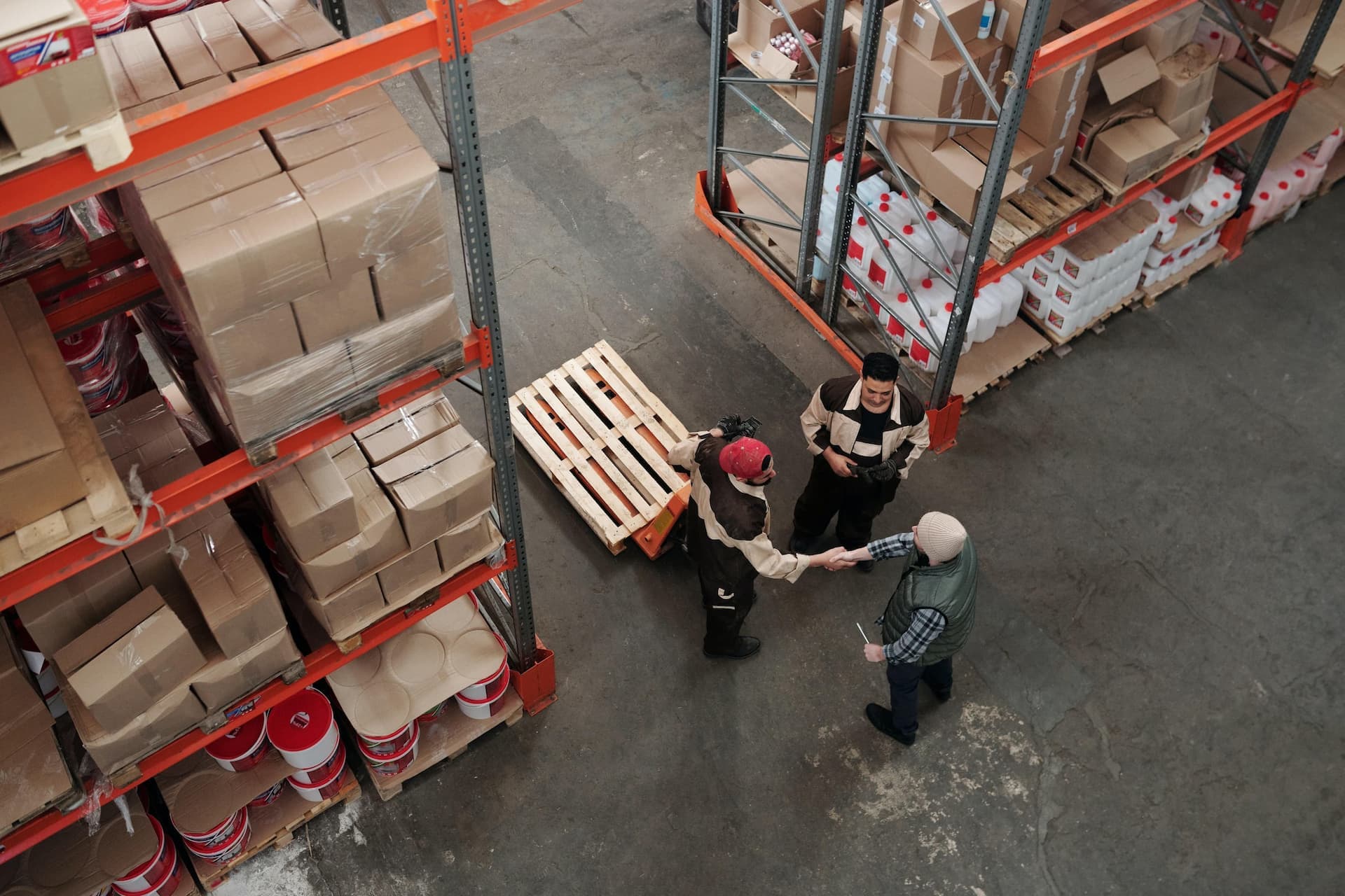 Groupage logistics service